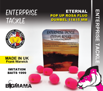 ETERNAL DUMBEL POP UP FLUO 11X15MM