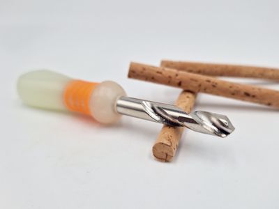 BAIT DRILL 6MM + CORK STICKS 3PCS