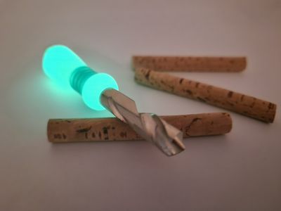 BAIT DRILL 8MM + CORK STICKS 3PCS