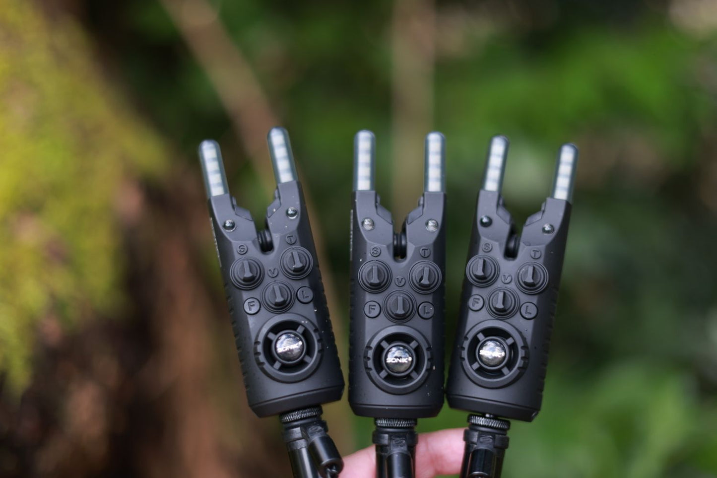 GIZMO2 BITE ALARMS SET 3 + 1 + BIVVY LAMP