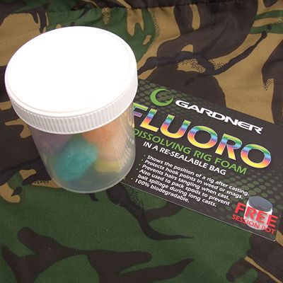 Fluoro Dissolving Foam