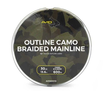 OUTLINE CAMO BRAIDED MAINLINE 30LB/13.6KG
