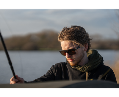 SEETHRU AV CLASSIC POLARISED SUNGLASSES BROWN LENS