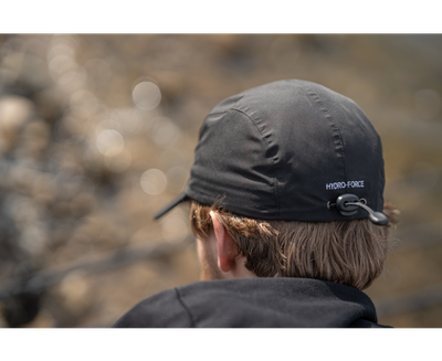 STEALTH BLACK WATERPROOF 5-PANEL CAP