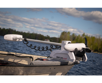 BMR GPS NxT 65 Longshaft 12V electric outboard motor white