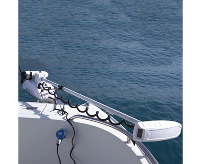 BMR GPS NxT 65 Longshaft 12V electric outboard motor white