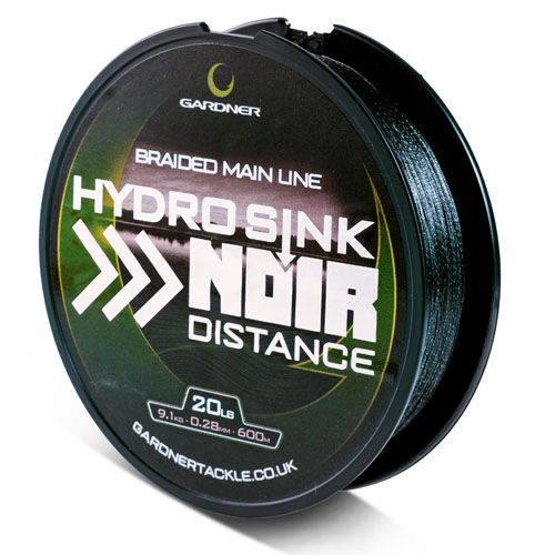 HYDROSINK NOIR DISTANCE BRAID - 20lb 0.28mm
