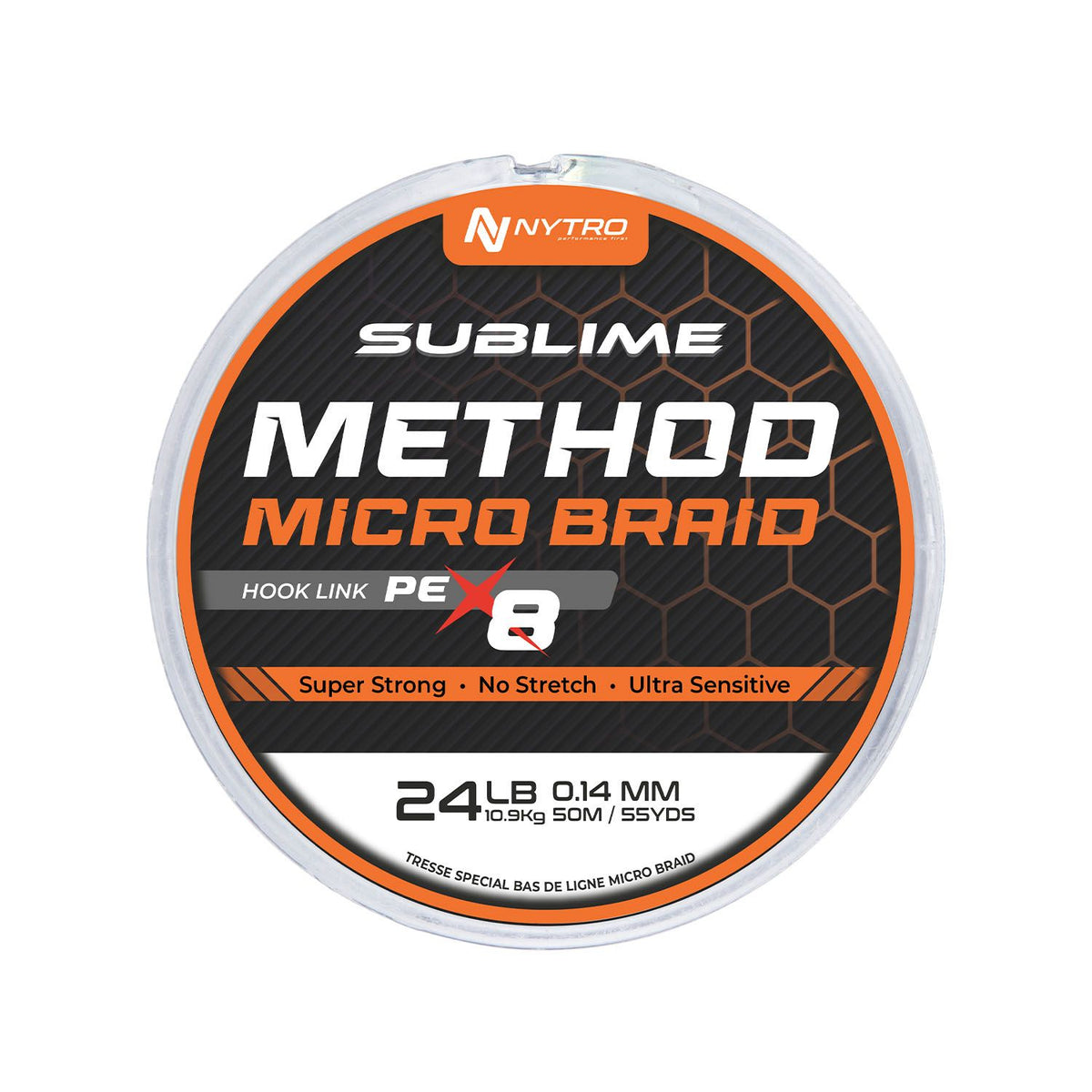 SUBLIME PE-X8 METHOD MICROBRAID HOOK LINKS