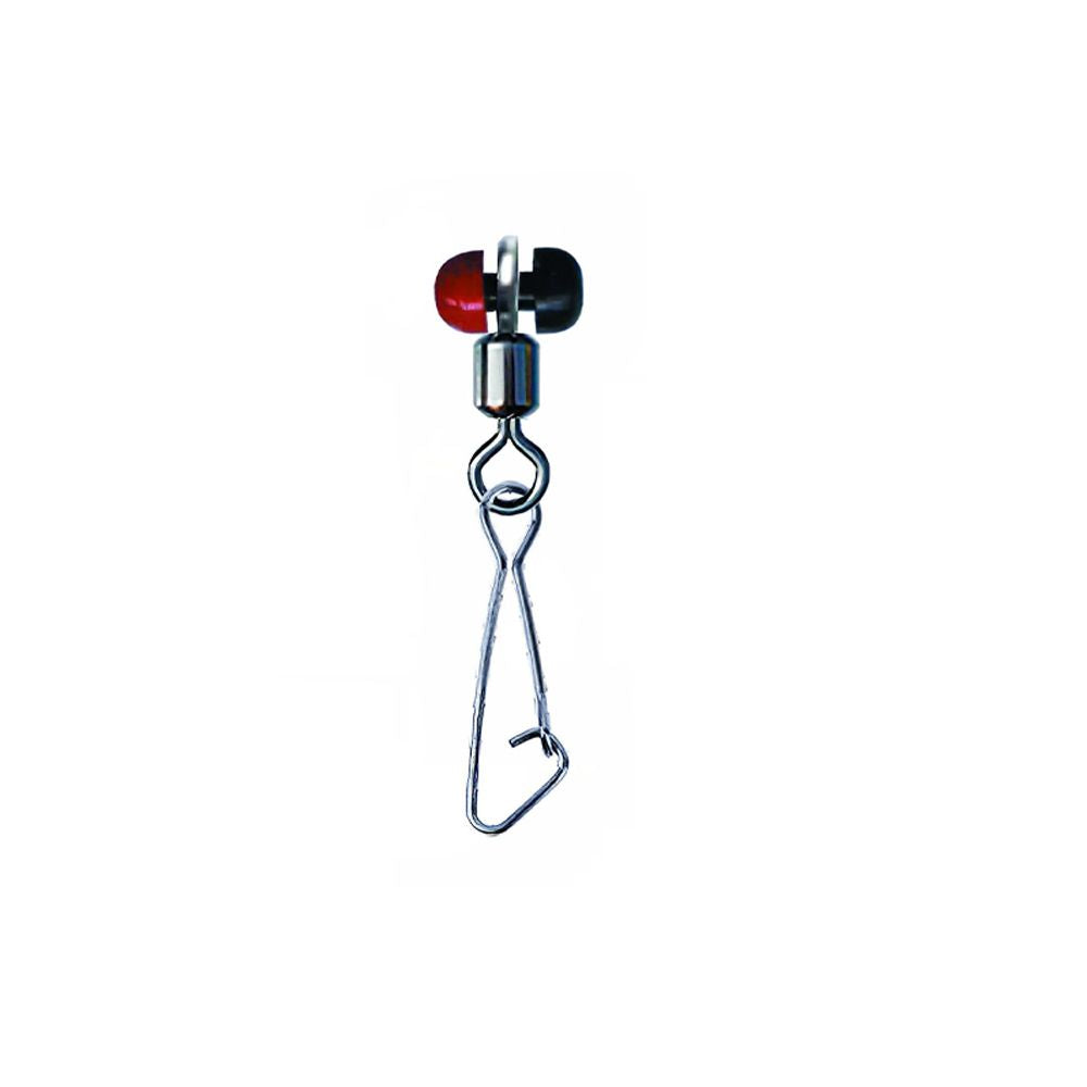 SLIDING FEEDER BEAD WITH HOOKED SNAP