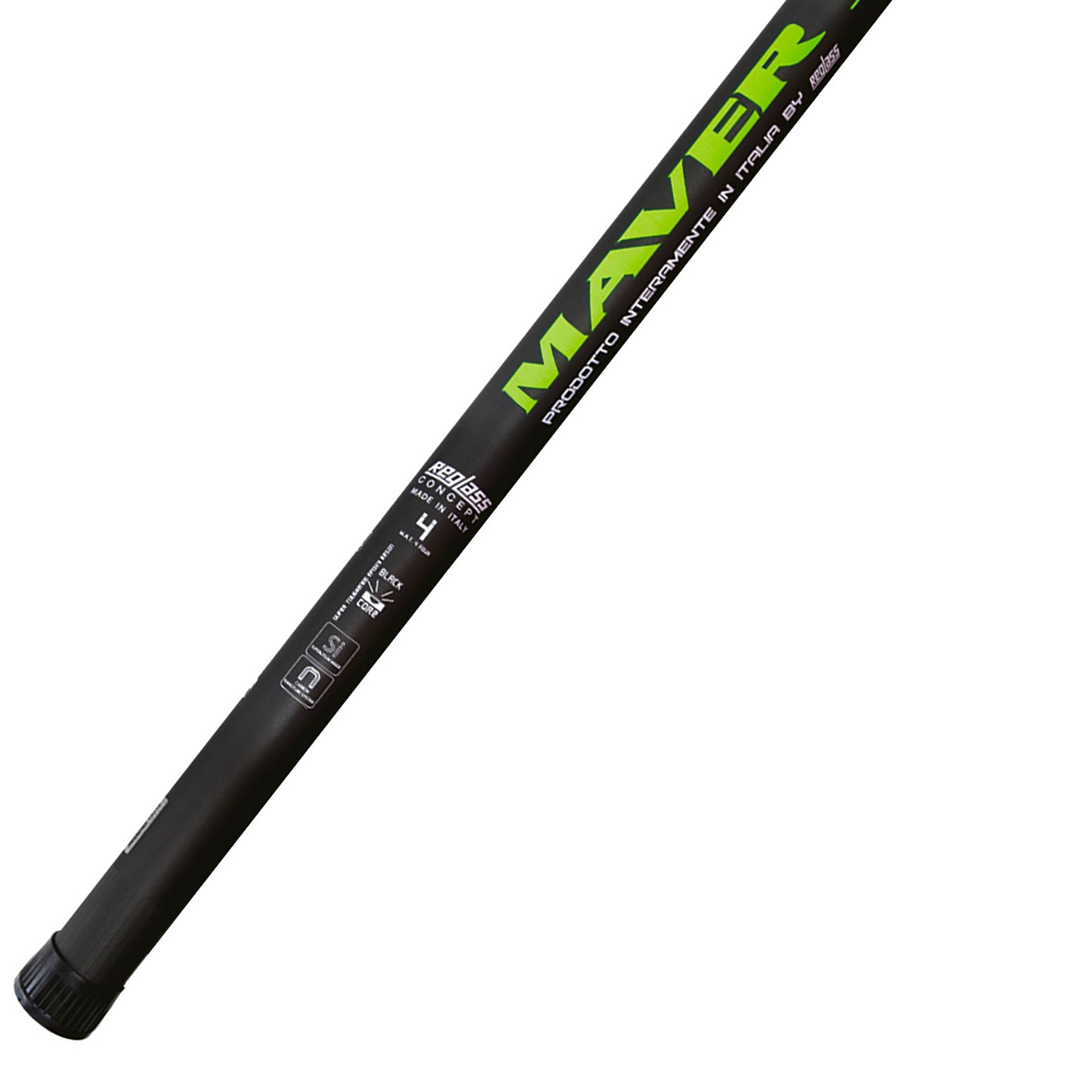 Golem Siluro Storione 11.5m con Mini Prolunga – Canna Roubaisienne
