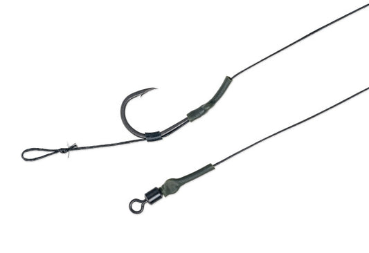 Classic boilie rig Easy with swiwel vel. black