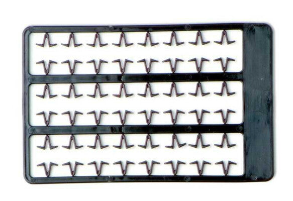 Boilie stoppers V small (brown - 2x48pcs)