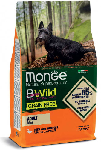 Monge Natural Superpremium Mini Adult Anatra e Patate – Cani Piccola Taglia | Tancho-Shop