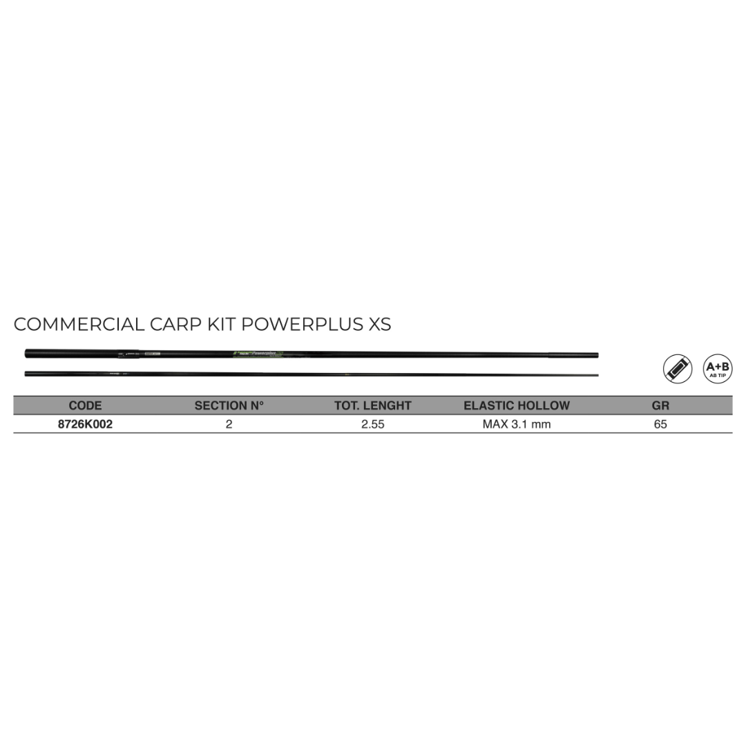 Kit Commercial Powerplus XS 2pz.