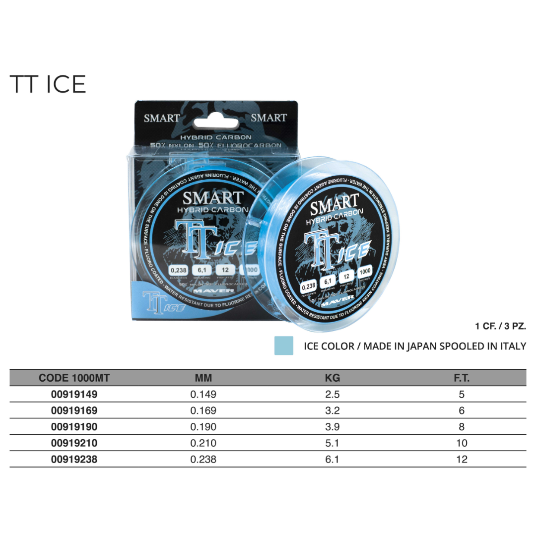 MONOFILO TT ICE 1000M