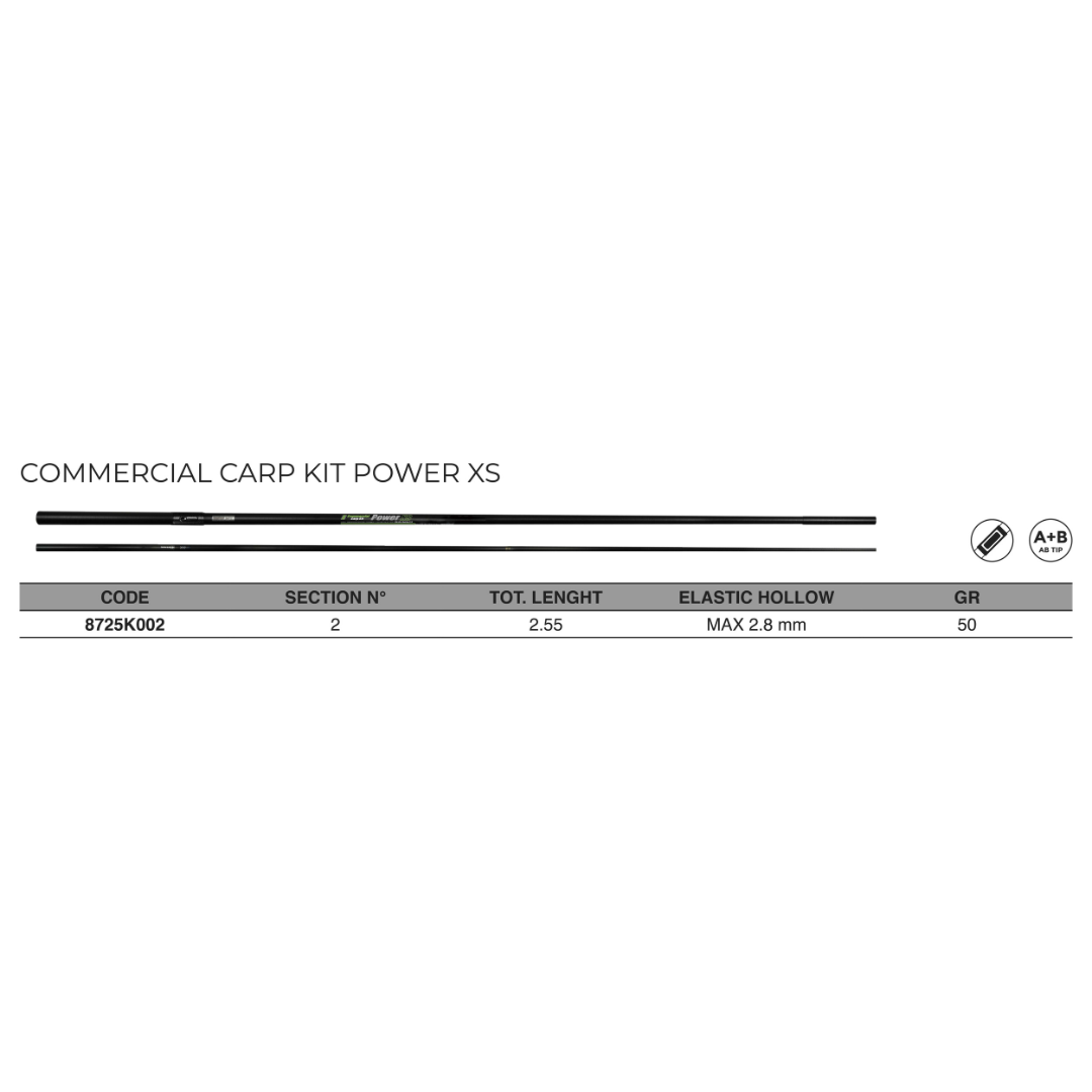 Kit Commercial Power XS 2pz.