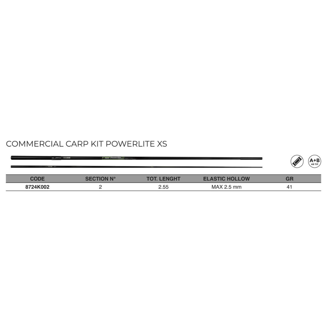 Kit Commercial Powerlite XS 2pz.