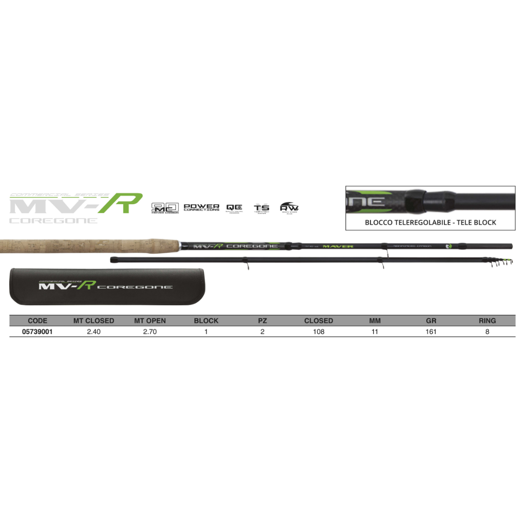 MV-R COREGONE CON ANELLI – CANNA UNIVERSALE