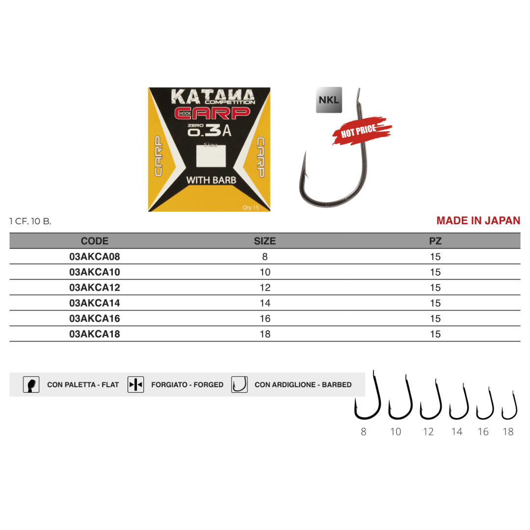 Amo Katana Carp Serie 0.3 A