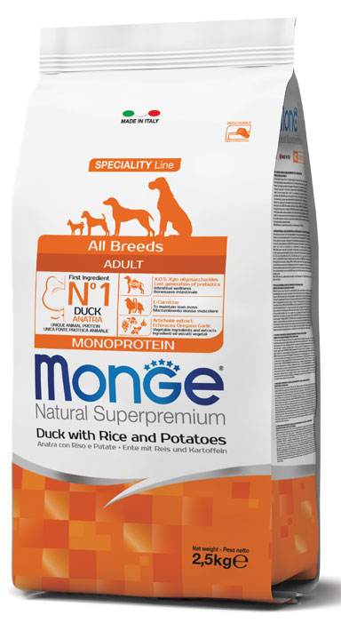 All Breeds Adult anatra, riso e patate