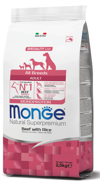 All Breeds Adult monoprotein manzo e riso