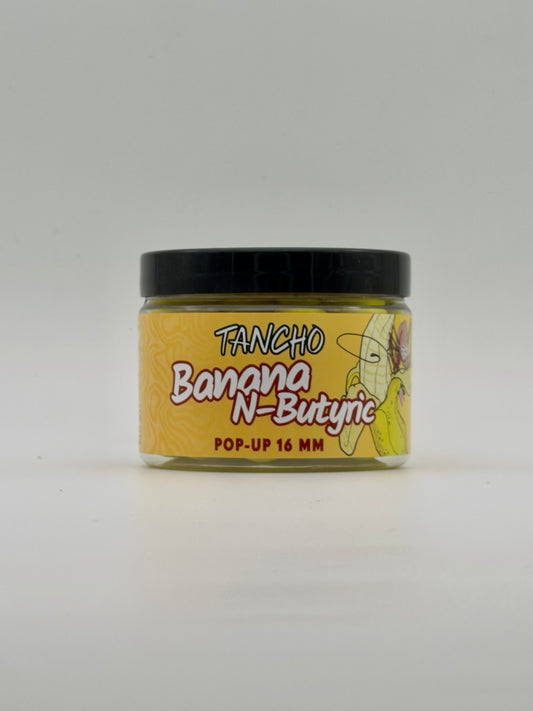 Pop-Up Banana N‑Butyric Fluo - Esca galleggiante ad alta galleggiabilità per Carpfishing | Tancho Shop