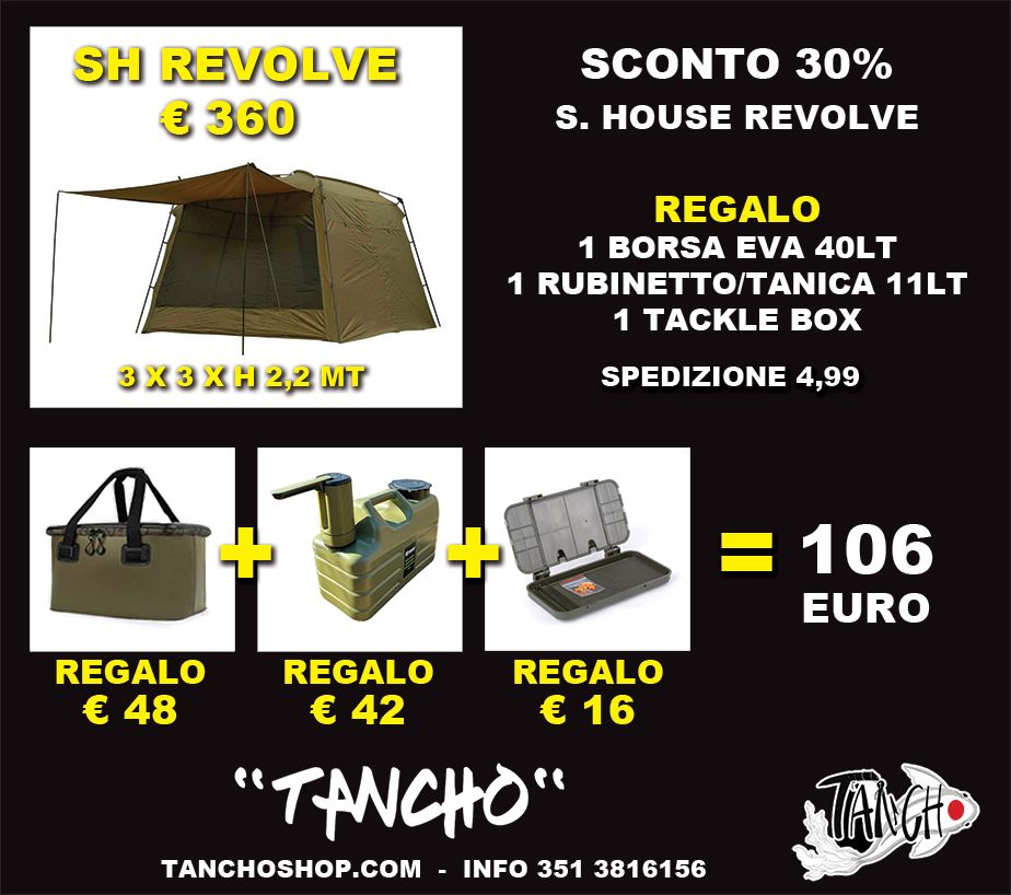 S. House Revolve + Kit Accessori in Omaggio