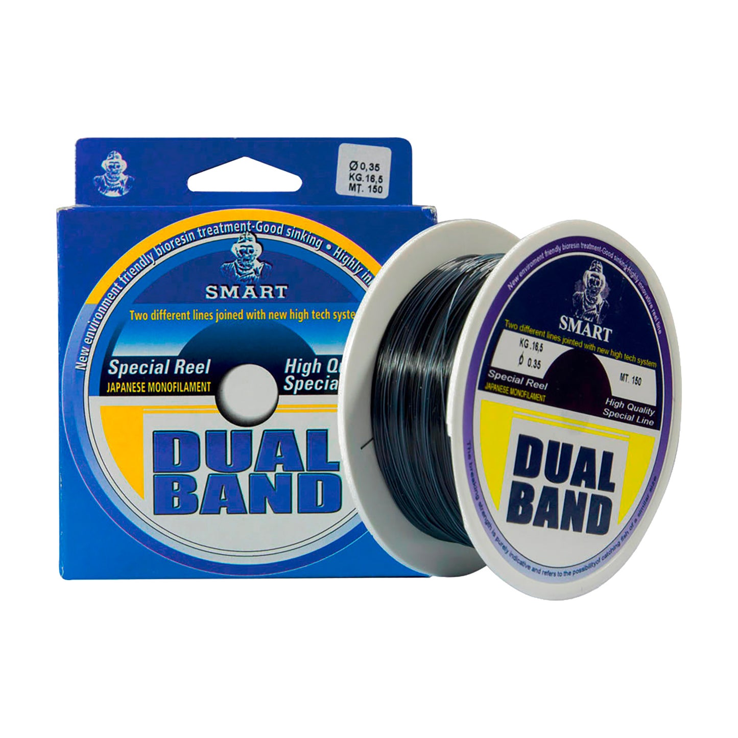 Monofilo Dual Band 150m