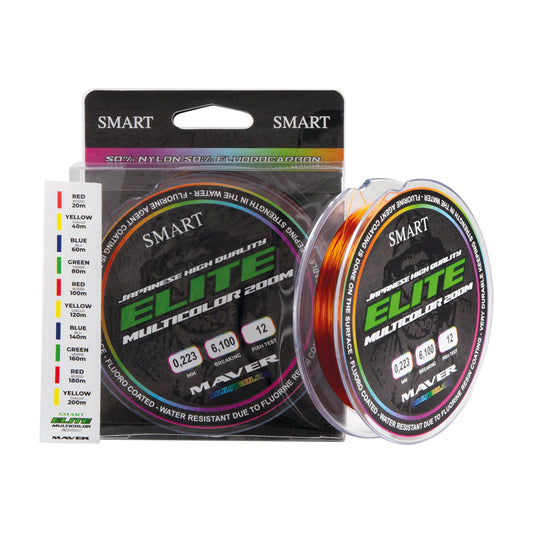 MONOFILO ELITE MULTICOLOR 200M