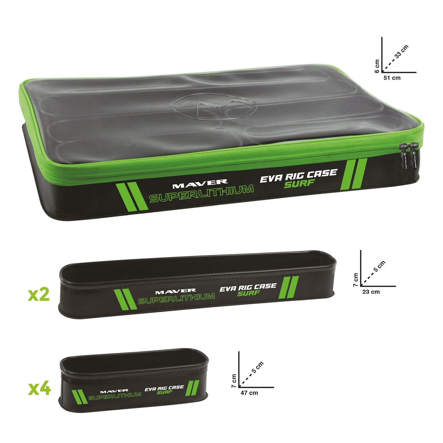 Superlithium Hard Case Surf – EVA Bag