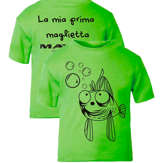 Maglietta Verde Mela Bambino