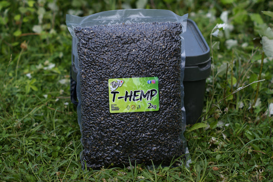 Semi di Canapa Germogliata e Cotta per Carpfishing – Confezione da 2kg | Tancho Bait