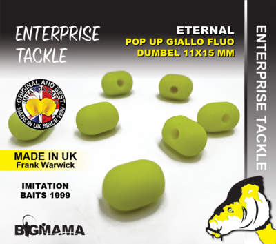 ETERNAL  DUMBEL POP UP FLUO 11X15MM