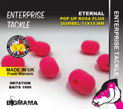 ETERNAL  DUMBEL POP UP FLUO 11X15MM