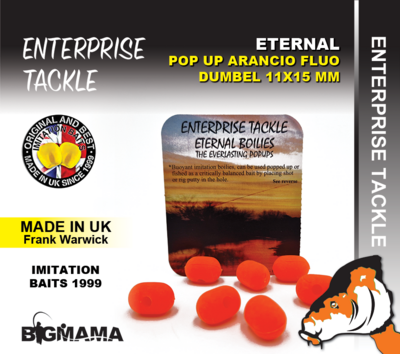 ETERNAL  DUMBEL POP UP FLUO 11X15MM