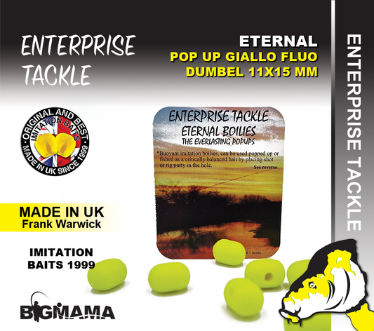 ETERNAL  DUMBEL POP UP FLUO 11X15MM