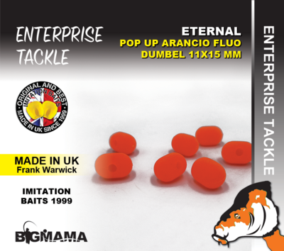 ETERNAL  DUMBEL POP UP FLUO 11X15MM