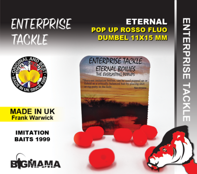 ETERNAL  DUMBEL POP UP FLUO 11X15MM