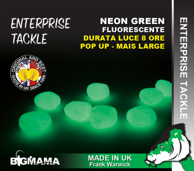 NEON GREEN CORN POP UP