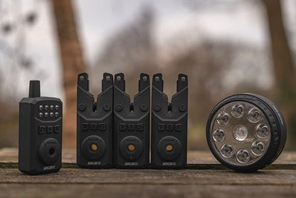 SKS2 BITE ALARMS 3+1 + BIVVY LAMP