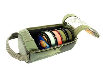 DOUBLE ZIPPER TUBE POUCH