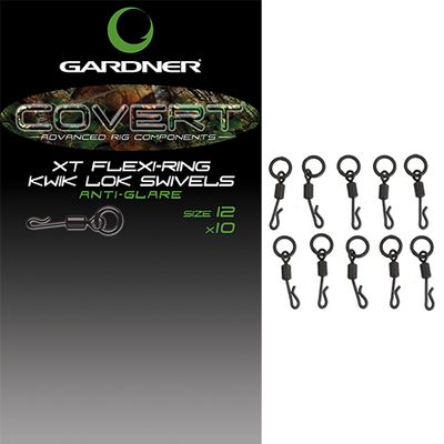 Eslabones giratorios Covert XT Flexi-Ring Kwik Lok TALLA 12