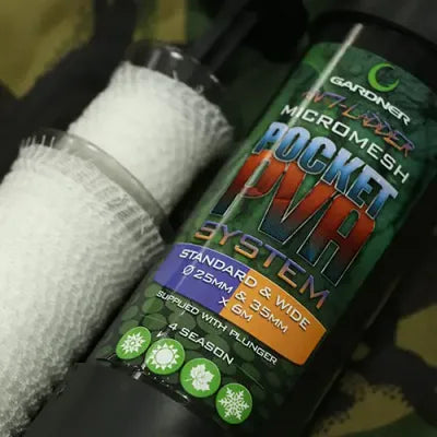 Pocket PVA System Double Barrel Micro-Mesh (25mm and 35mm)