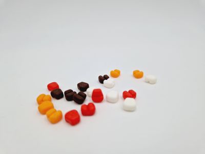 MINI SWEETCORN HAIR STOPS - MIXED COLOR