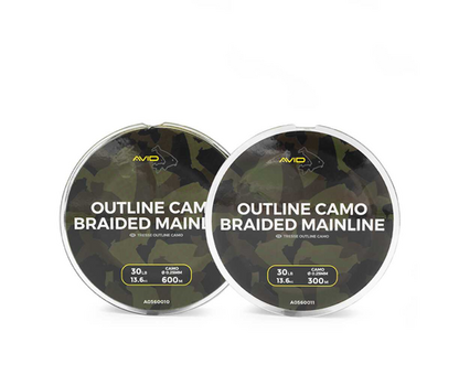 OUTLINE CAMO BRAIDED MAINLINE 30LB/13.6KG