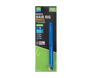 GPM-B BANDED HAIR RIGS - 4"/10CM