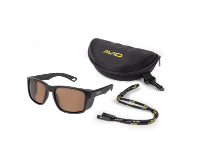 SEETHRU BLINKER POLARISED SUNGLASSES BROWN LENS