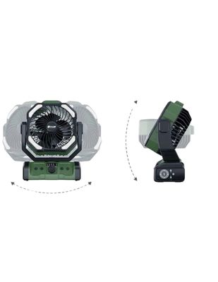 Rechargeable Double Motor Fan