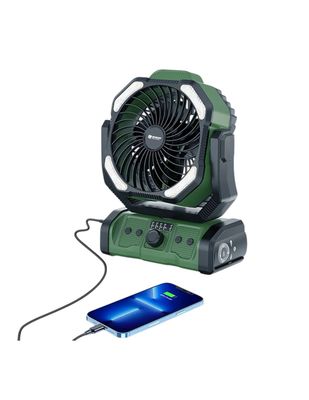 Rechargeable Double Motor Fan