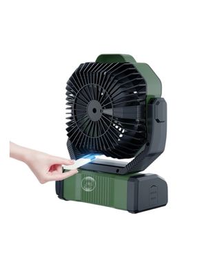 Rechargeable Double Motor Fan